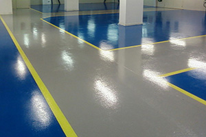 Polyurethane floor paint